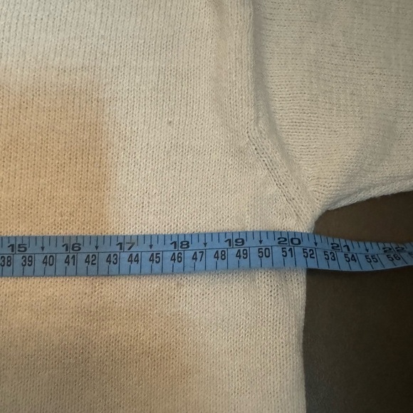 VINTAGE DANA SCOTT Cotton Floral Waist Embroidered Short Sleeve Sweater SZ M EUC - Picture 13 of 14